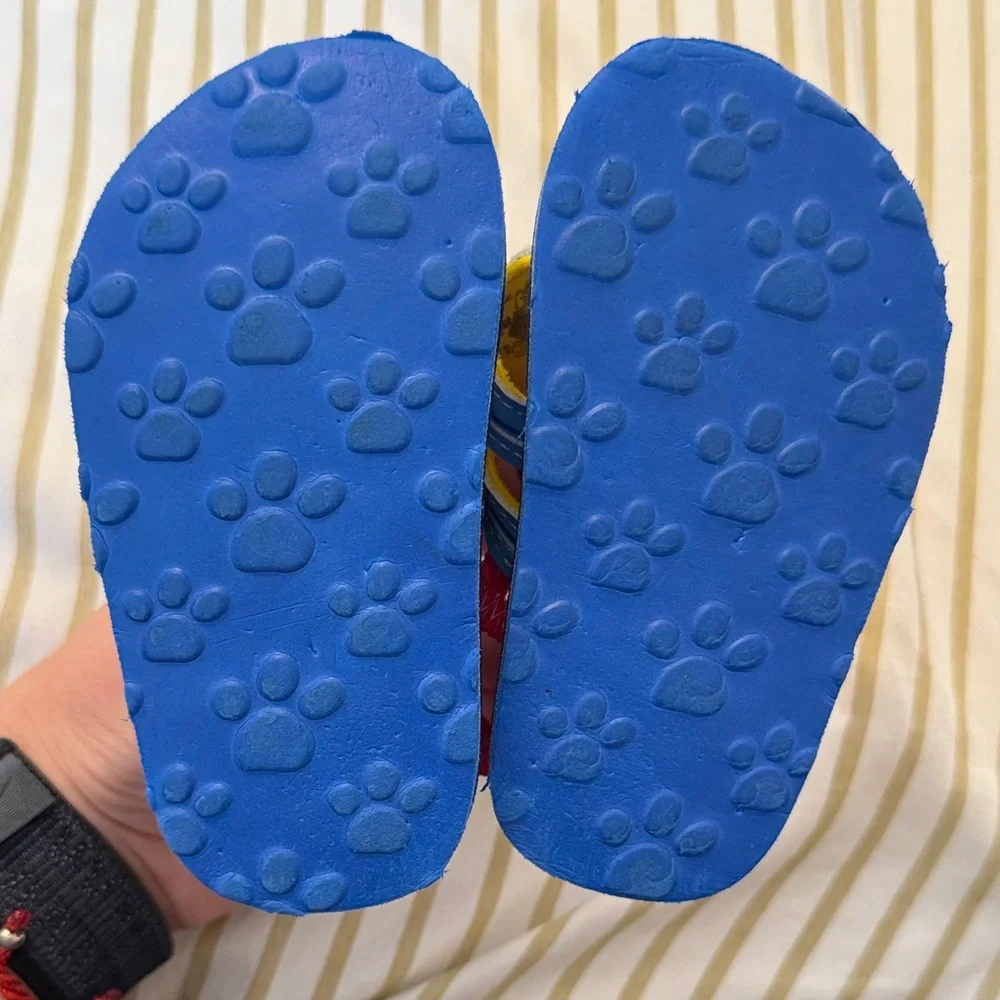Paw Patrol Toddler Boys Flip-Flops Size 5-6